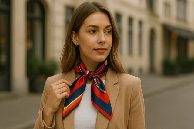 Jak wiązać bluzkę pod szyją, by wyglądać elegancko i stylowo
